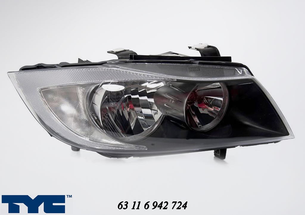 BMW E90 Sedan 320i Lighting Headlamp Assembly BMW E90 / E91 3Series